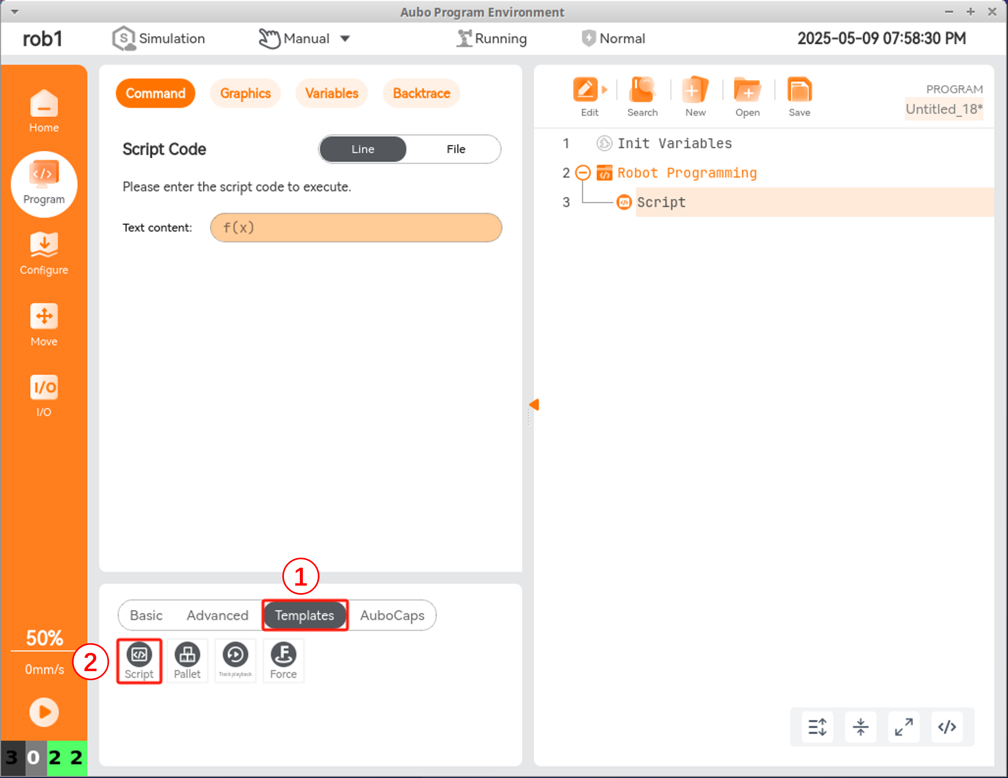Select Script