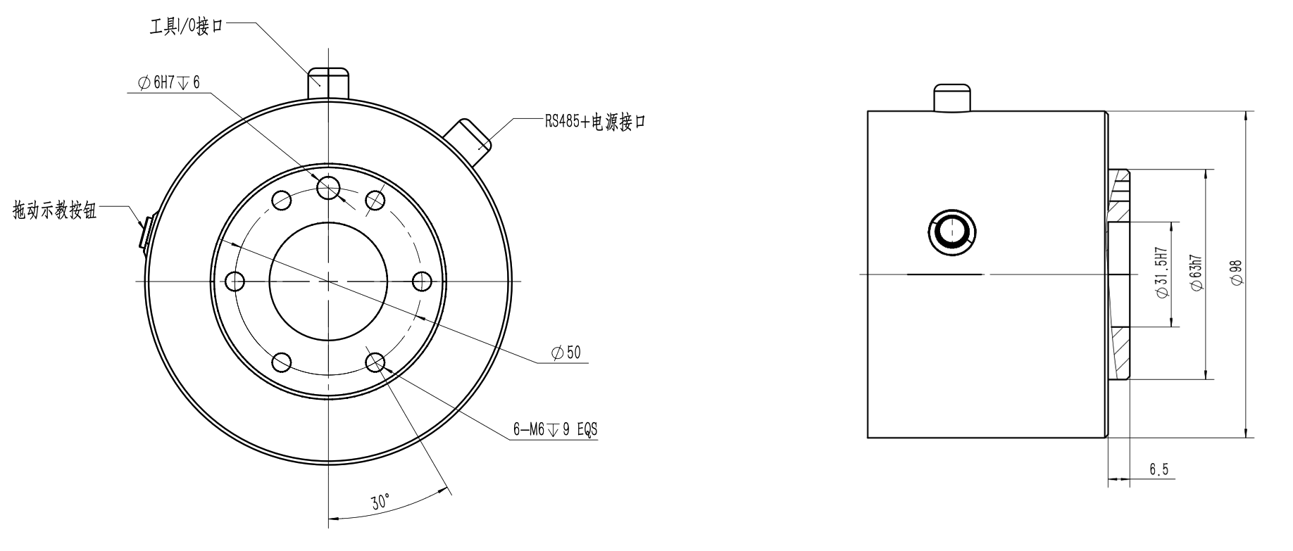 is16_pro_3_4_3_tool_flange
