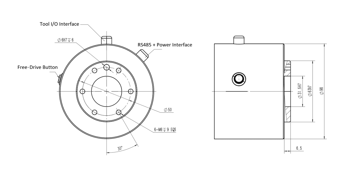 is20_is20l_is25_pro_3_4_3_tool_flange